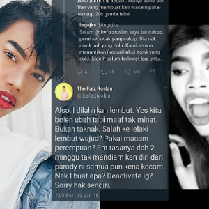 Salah Ke Dilahirkan Lembut?- Faiz Roslan Tempelak Haters, Tegas Tak Mahu Berubah