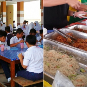 'Kak, Dah Basi Tu, Kenapa Campur?' - Tukang Masak Kantin Sekolah  Tak Nak Rugi