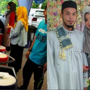 Terbaik Wok! 10 Jenis Nasi, 4 Jam Pengantin Ini Masak Sendiri Sebelum Bersanding