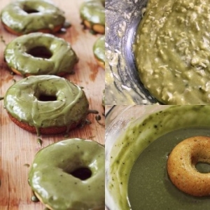 Resepi Mudah Donut Green Tea Ala-ala Big Apple, Anda Mesti Cuba