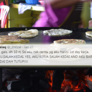 "Kedai Dah Tutup Baru Tahu Kerja Di Kedai Salah!" - Netizen 'Koyak' Baca Kisah Lucu Ini