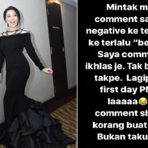 Dikecam Bermuka Ketat, Farah Jawab,  “First Day PMS”