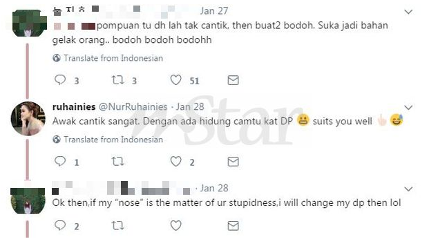 Ruhainies Bodoh Tidak Tahu Maksud 'Nate Beghuk' - Netizen 
