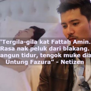 "Dahsyat Betul Komen Acik Kepam Di IG Fattah Amin, Gelenyar!" - Netizen