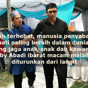 Aduh, Berair Mata Baca Coretan Norman Hakim Buat Suami Abby Abadi! - Netizen