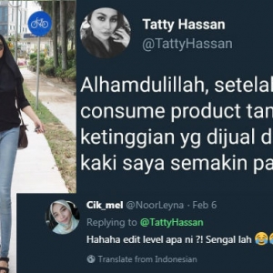 Tiga Hari Je, Kaki Dah Panjang! -Serius Lawak, Ramai Terhibur Dengan Tweet Gadis Ini