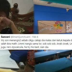 Cikgu Ketuk Kepala, Kata Dia Pemalas! Dia Tak Tahu, Sebenarnya Anak Saya...