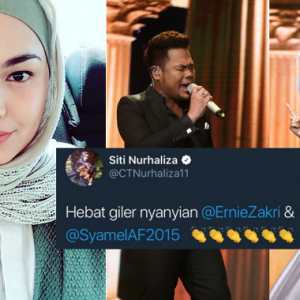 Siti Nurhaliza Kagum Persembahan Ernie-Syamel