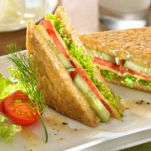 Sandwich Tempe Khas Untuk Pengamal Vegan! Rasanya? Sangatlah Wow