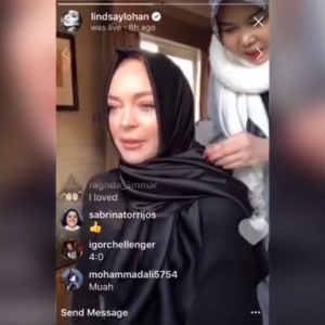 Lindsay Lohan Sudah Berhijrah?