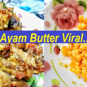 Resepi Ayam Butter Telur Masin Paling Simple Dan Sedap