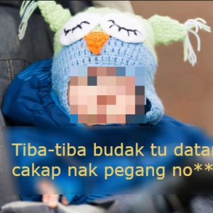 Nak Pegang No**K! - Ibu Tergamam,  Budak Selamba Pegang Alat Sulit Anaknya