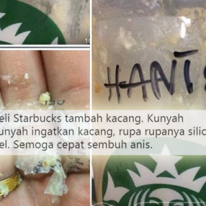 "Den Beli Starbucks, Ingatkan Kunyah Kacang Rupanya Benda Ni!"