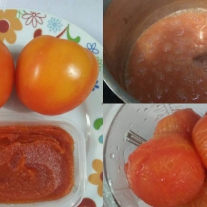 Homemade Sos Tomato Mudah Dan Sihat, Hanya Guna 3 Bahan Sahaja