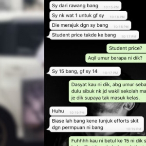 Bukan Main Kau Dik,  Umur 15 Tahun Dah Pandai Sembang 'Effort' Nak Pujuk Kekasih