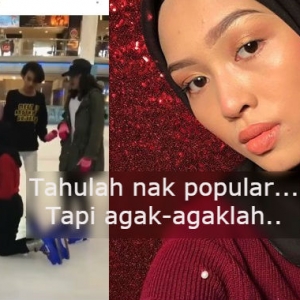 "Bikin Malu Mak Ayah,"-Instafamous Solat Atas Ais, Dituduh Persenda Agama