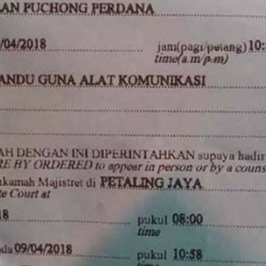 Disaman Polis, Hanya Kerana Guna Waze Semasa Memandu?