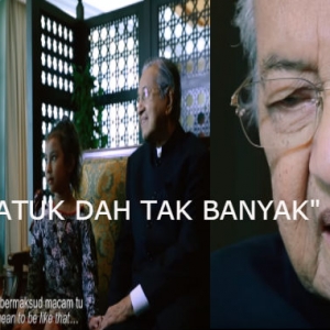 Atuk Dah Tua, Masa Dah Tak Banyak-Video Tun Mahathir Buat Ramai Bergenang Air Mata