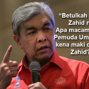 "Masa Najib Diserang, Pemuda Macam Pu*#&$k!" - Betul Ke Zahid Hamidi Maki Pemuda UMNO?