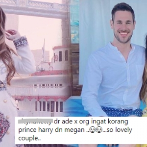 Dr Amalina & Teman Lelaki Disamakan Seperti Prince Harry & Megan Markle!