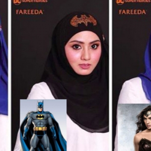 Nak Beraya Bak Superhero? Tudung Fareeda Tampil Idea Luar Kotak