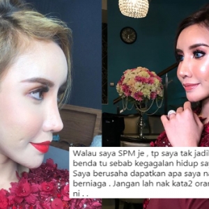 "Belajar Tinggi Tapi Akhlak Tak Ada, Tak Payah Nak Bangga"- Safiey Illias Bidas Komen Netizen
