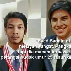 Pesanan Untuk YB Syed Saddiq: Jangan Seronok Sangat Layan Perempuan!