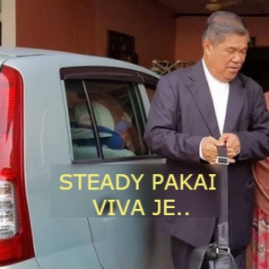 Menteri Pertahanan Pakai Kereta Viva Je, Steady!-YB Mat Sabu Dipuji