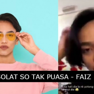 "I Tak Solat, Macam Rugi Je Kalau Puasa,"-Makin Menjadi-Jadi,  Netizen Jelik Dengan Faiz Roslan