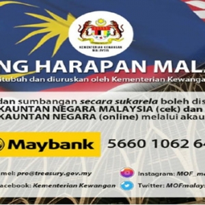 Tabung Harapan Malaysia Disambut Baik, Sumbangan Mula Diterima