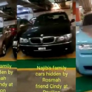 Kecoh Dakwaan DS Najib Sorok Kereta Mewah Di Parkir Kondo