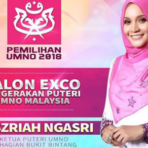 Anne Ngasri Tanding Exco Pergerakan Puteri UMNO