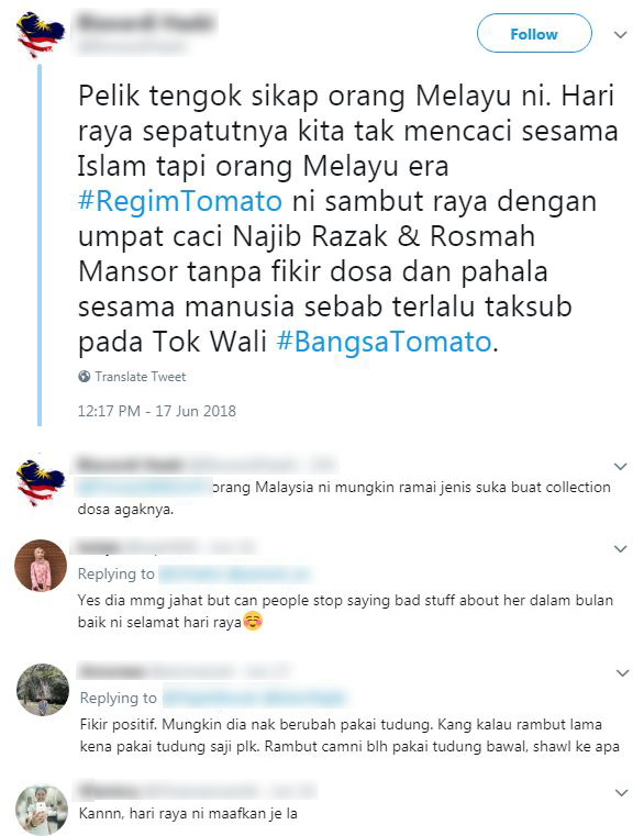 "Anak-anak Kaya , Tapi Rosmah Macam Nenek Kebayan Di Hari 