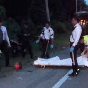 Maut Dilanggar Kereta, Gara-Gara Lari Dari Sekatan Jalan Raya