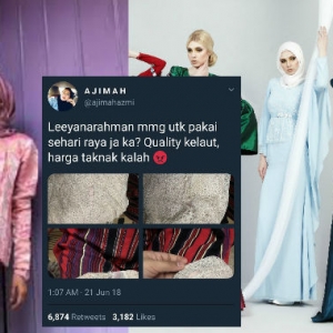 "Boleh Pakai Sehari Je! Harga Mahal Melampau Kualiti 'Kelaut," -Butik Baju Tempatan Kena Hentam