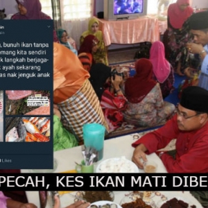 TV Pecah, Ikan Mati-Datang Bertandang, Tapi Ibu Bapa Tak Awasi Anak Buas