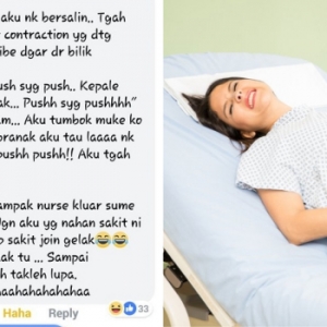 Kau Diam...Aku Tumbuk Muka Ko Kang! - Isteri Marah Suami Sebab Suruh Teran Bayi Keluar