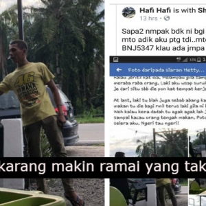 Kongsi Air, Siap Cuit Pipi Anak!- Ngeri, Wanita Dikacau Lelaki Tak Siuman