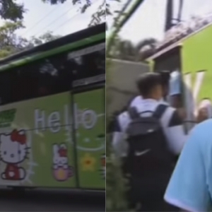 "Motif Bagi Bas Hello Kitty Pada Team Malaysia?" - Netizen Kecam 'Permainan Minda' Indonesia