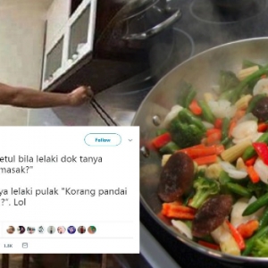 Aku Tak Suka Betul Bila Lelaki Tanya 'Pandai Ke Masak'