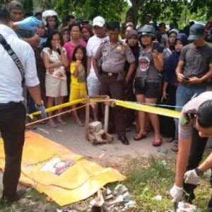 Bakar Longgokan Sampah, Terbakar Mayat Bayi Sekali