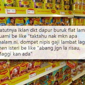 Asyik Orang Kaya Masak Dalam Dapur Mewah! - Netizen Sindir Iklan Maggi Merepek