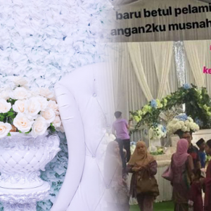 "Mak Bapak Tak Ada Otak Ke?" - Jahanam Pelamin Pengantin Dikerjakan Anak Tetamu