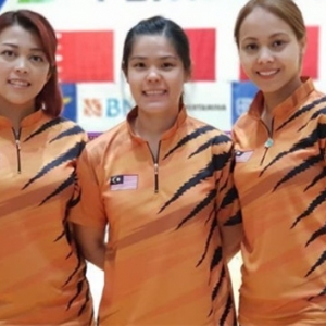 Sukan Asia- Trio Boling Wanita Sumbangkan Emas Pertama