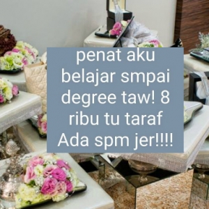 "RM8000 Hantaran Untuk Orang Ada SPM Je!"- Bakal Pengantin Mengamuk Hantaran Sikit