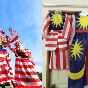 Semangat Patriotik Tak Bertempat, Potong Jalur Gemilang Buat Baju Adalah Salah!