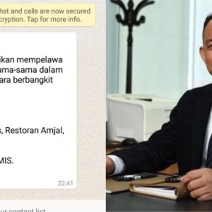 Macam Ni Ke Standard Menteri Nak Jumpa Mahasiswa, Hantar Jemputan Kat Whatsapp Je?