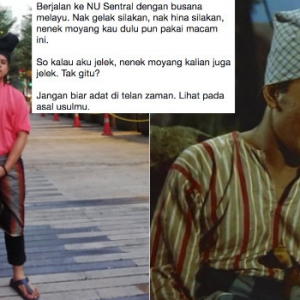 Pemuda Ini Berbaju Melayu Di Khalayak Ramai, Martabat Atau Acah Viral?