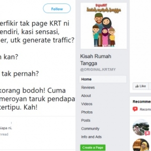 "Korang Pernah Terfikir Tak Page Pasal Rumah Tangga Tu Banyak Reka Cerita Sendiri?"