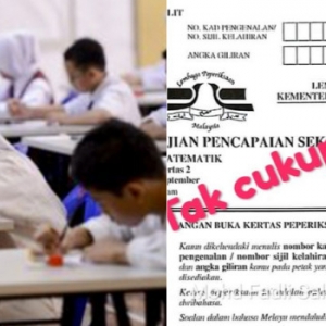 Kertas Matematik UPSR Tak Cukup Masa, Netizen Bidas Pelajar